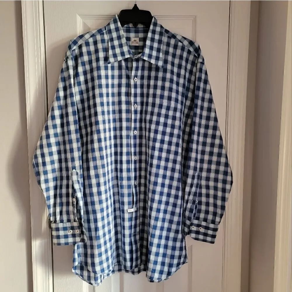 Peter Millar Men's Dress Shirt XL